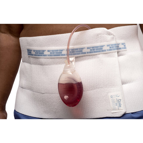 Dale Medical Abdominal Binder Dale® Large Hook and Loop Closure 46 to 62 Inch Waist Circumference 9 Inch Height Adult #411