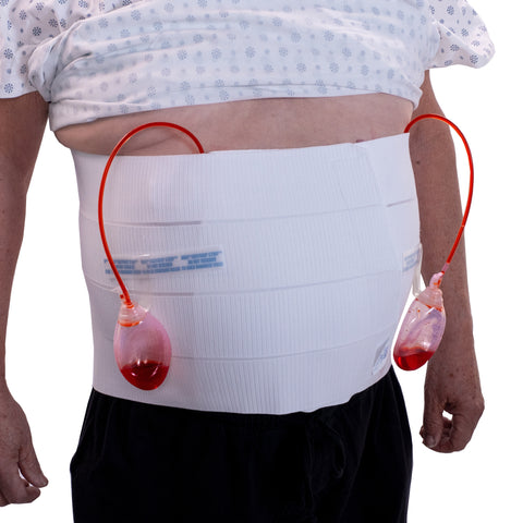 Dale Medical Abdominal Binder Dale® Medium Hook and Loop Closure 30 to 45 Inch Waist Circumference 12 Inch Height Adult #810