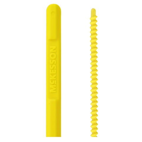 Enteral Feeding Tube Declogger McKesson Yellow, 16 - 22 Fr., 39.5 cm For Gastrostomy / Jejunostomy Tube #MC-301