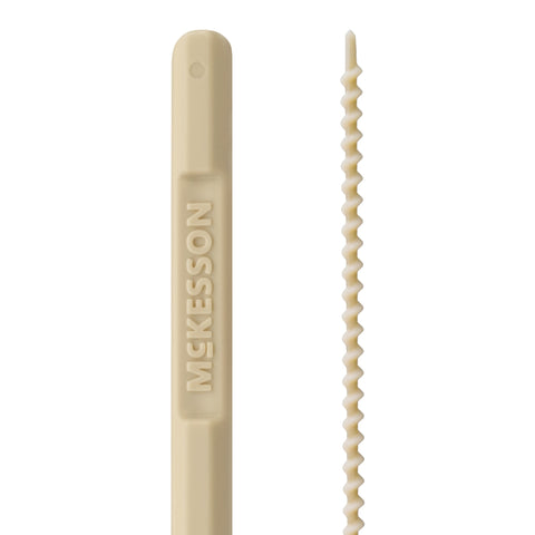 Enteral Feeding Tube Declogger McKesson Brown, 14-16 Fr., 21.5 cm For Peg Type or Replacement Tube #MC-303