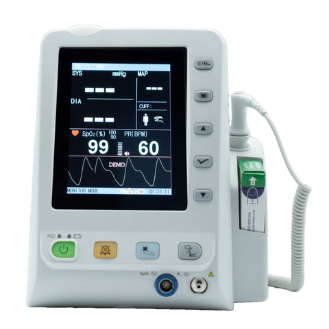 Vital Signs Monitor Edan® M3 Series Monitoring / Spot check NIBP SpO2 Temp Battery Operated #M3_NST.O, 1 EACH