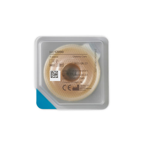Coloplast® Ostomy Seal Brava® Convex, Starter Hole 3/4 Inch (20mm) #12090