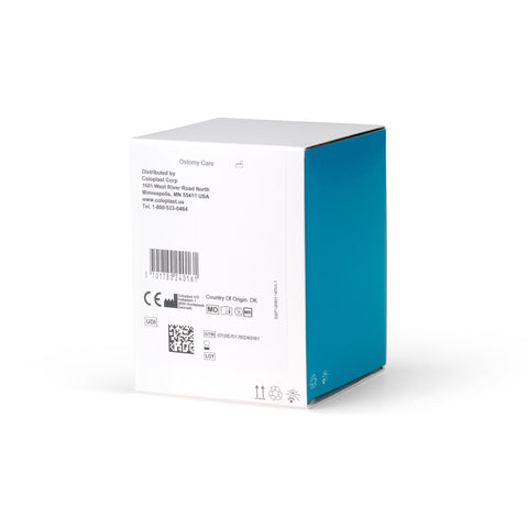 Coloplast® Ostomy Seal Brava® Convex, Starter Hole 3/4 Inch (20mm) #12090