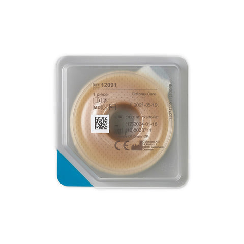 Coloplast® Ostomy Seal Brava® Convex, Starter Hole 1 Inch (25mm) #12091