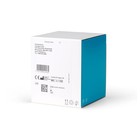 Coloplast® Ostomy Seal Brava® Convex, Starter Hole 1-3/16 Inch (30mm) #12092