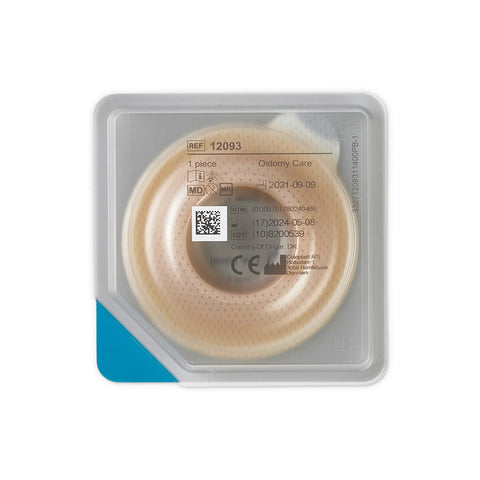 Coloplast® Ostomy Seal Brava® Convex, Starter Hole 1-3/8 Inch (35mm) #12093