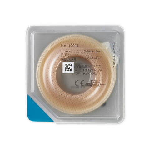 Coloplast® Ostomy Seal Brava® Convex, Starter Hole 1-9/16 Inch (40mm) #12094