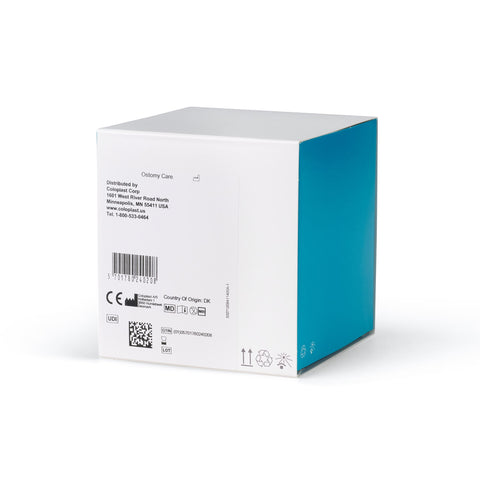 Coloplast® Ostomy Seal Brava® Convex, Starter Hole 1-9/16 Inch (40mm) #12094