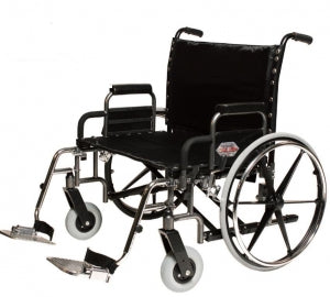Medline Paramount XD Bariatric Wheelchair, 26" x 19.5" Wide, 650 lb. #GHF5PX10620