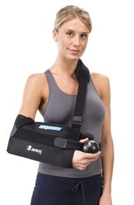 Shoulder Immobilizer SlingShot® 2 Small Airmesh® Waist / Shoulder Buckle Closure Envelope Left or Right Arm 11-1/2 to 13 Inch Forearm Length