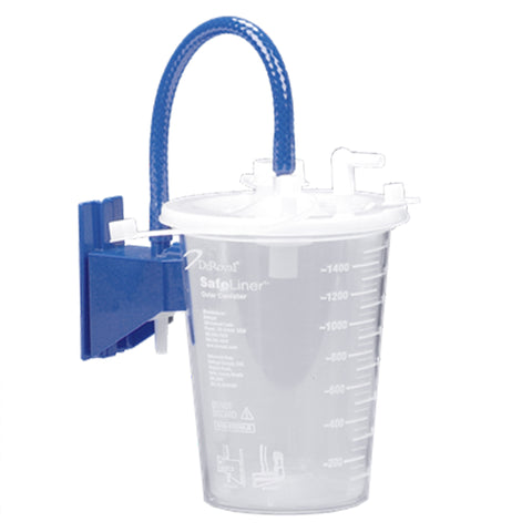 DeRoyal Suction Canister Liner SAFELINER® Pour Lid #PHESL-1500B
