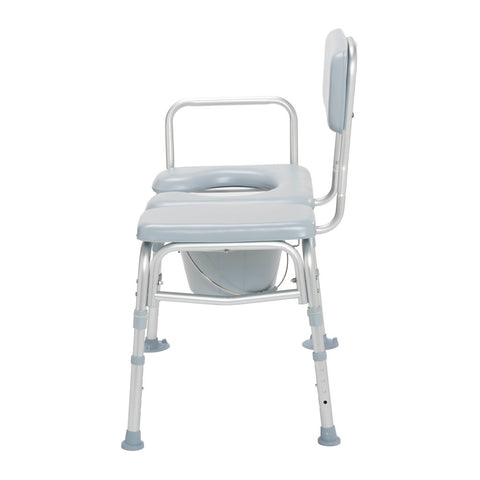 Drive Medical Combination Padded Transfer Bench/Commode #12005KDC-1