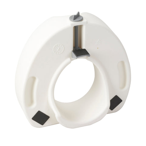 Drive Medical Premium Plastic Raised, Regular/Elongated Toilet Seat, with Lock #12014