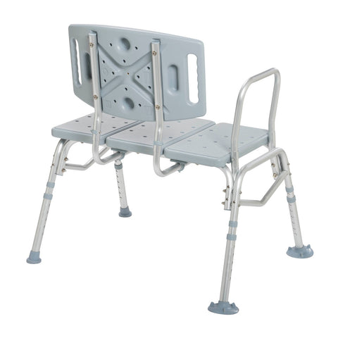 Drive Medical Bariatric Transfer Bench, Weight Capacity 500 lbs #12025KD-1
