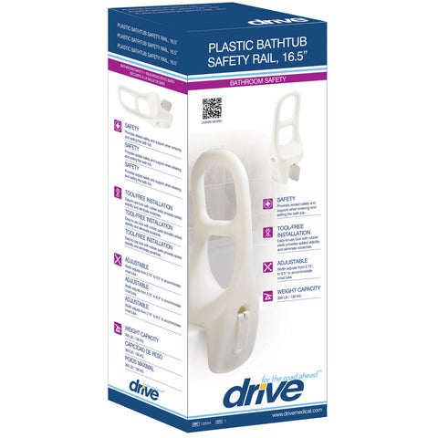 Drive Medical Plastic Tub Rail #12044