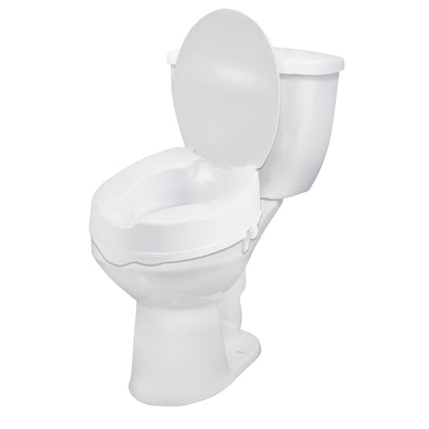 Drive Medical Raised Toilet Seat with/without Lid #12065
