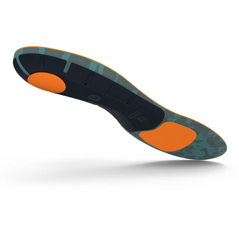 Runner Orthotic Insole Run High Arch Foam / Nylon Women 6.5 to 8 / Men 5.5 to 7 Sea Pine #FL335006