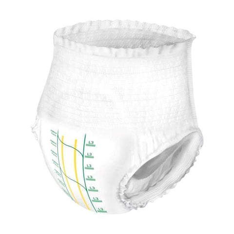 Absorbent Underwear Abena® Premium Pants L3 Pull On with Tear Away Seams Adult Large Unisex Disposable Heavy Absorbency #1000021327