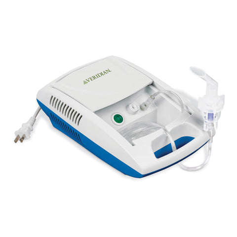 Compressor Nebulizer System Veridian Small Volume Medication Bottle Adult / Pediatric Mouthpiece Delivery #11-503