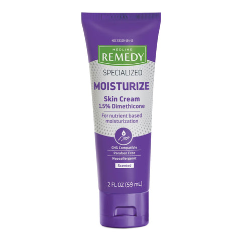 Hand and Body Moisturizer Medline Remedy® Specialized Moisturize 2 oz. Tube Orange Vanilla Scent Cream CHG Compatible #MSC0924402