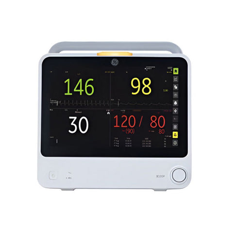 Patient Monitor GE B105 Series Monitoring ECG, NIBP, SpO2, Temperature AC Power / Battery Operated #6160000-003-01085481, 1 EACH