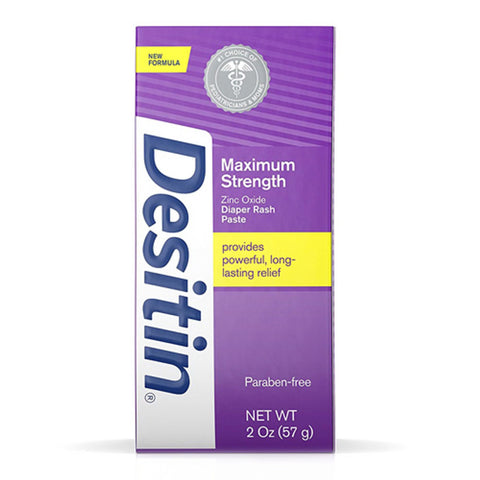 Diaper Rash Treatment Desitin® Maximum Strength 2 oz. Tube Scented Paste #58232072103