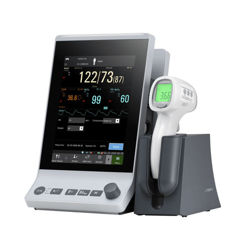 Vital Signs Monitor MDPRO 2500_NST Spot Check NIBP, Termperature Battery Operated #MDPRO2500_NST.HTD, 1 EACh