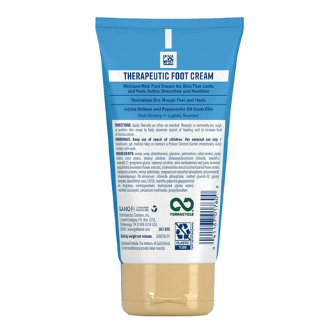 Foot Moisturizer Gold Bond® Therapeutic 4 oz. Tube Scented Cream #04116701760