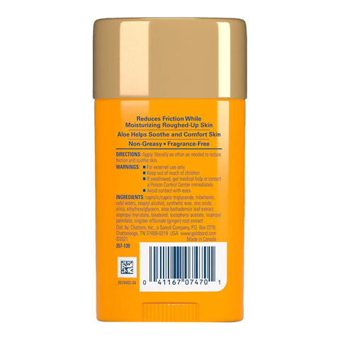 Hand and Body Moisturizer Gold Bond® Friction Defense 1.75 oz. Stick Unscented Solid #04116707470