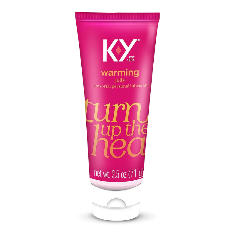 Personal Lubricant K-Y® Warming 2.5 oz. Tube NonSterile
