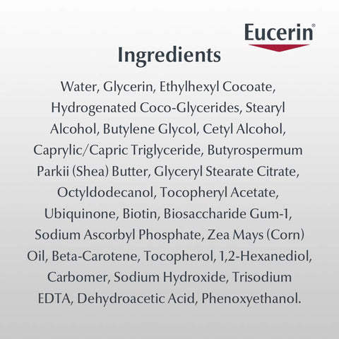 Facial Moisturizer Eucerin® Face Q10 Revitalize Daily Cream 1.7 oz. Jar Unscented Cream #07214063413