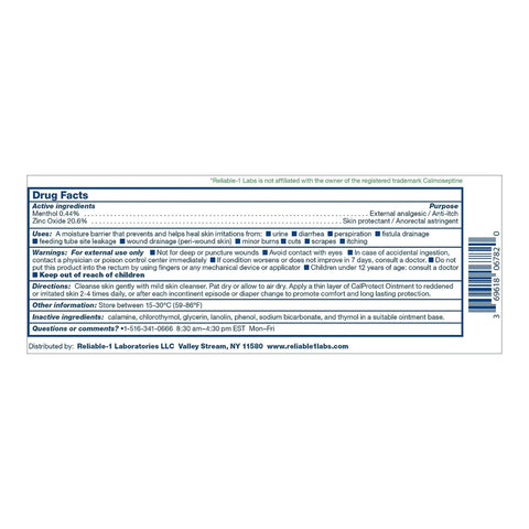 Skin Protectant CalProtect® 4 oz. Tube Scented Ointment #69618006782, 1 EACH