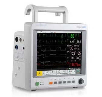 Patient Monitor Edan® iM70 Series Monitoring Battery Operated #IM70-G2_TOUCH_WIFI, 1 EACH