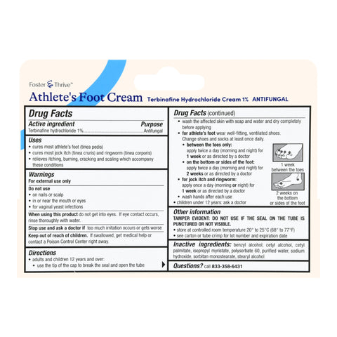 Antifungal Foster & Thrive™ 1% Strength Cream 1 oz. Tube #70677100301