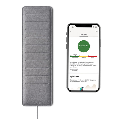 Sleep Tracking Mat Withings Bluetooth Connectivity #WSM02-ALL-US