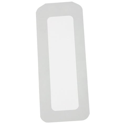 Transparent Film Dressing 3M™ Tegaderm™ 4 X 10 Inch Frame Style Delivery Rectangle Sterile #1627