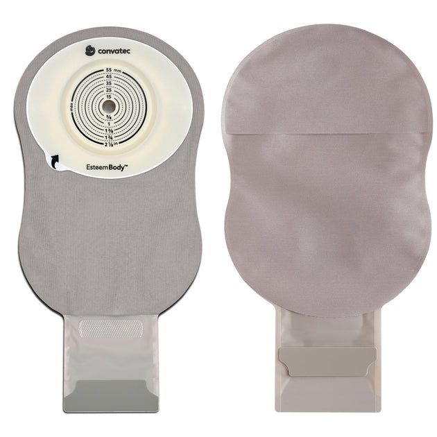 ConvaTec Ostomy Pouch Esteem Body™ 423651 One-Piece System 11 Inch Con ...