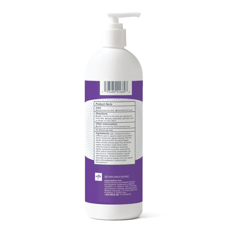 Hand and Body Moisturizer Medline Remedy® Essentials Moisturize 16 oz. Pump Bottle Unscented Cream #MSC092416UNSC
