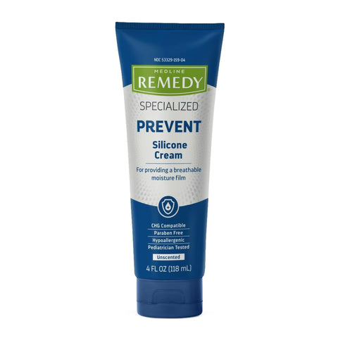 Skin Protectant Medline Remedy® Specialized Prevent 4 oz. Tube Unscented Cream CHG Compatible #MSC092564