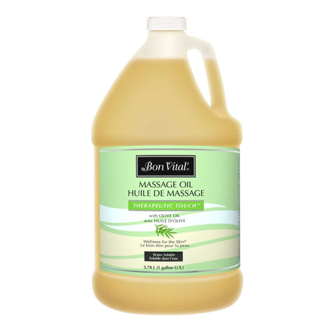 Massage Treatment Bon Vital' Therapeutic Touch 1 gal. Bottle Scented Oil #7300047