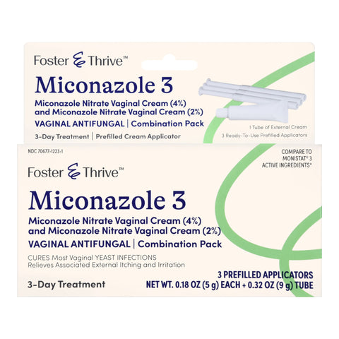 Vaginal Antifungal Kit Foster & Thrive™ 2% Strength / 200 mg Cream / Suppository #70677122301