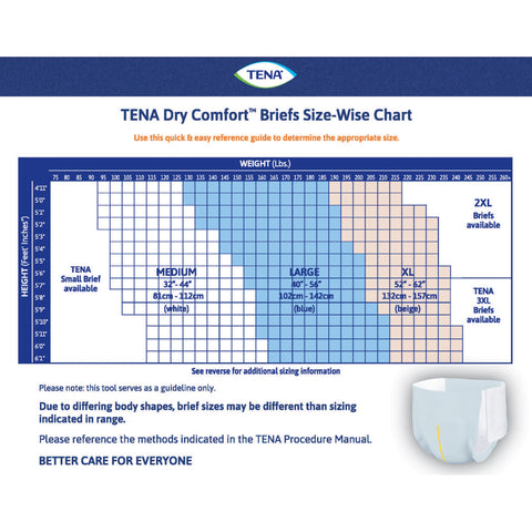 Incontinence Brief TENA Dry Comfort™ Adult Large Unisex Disposable Moderate Absorbency #67430