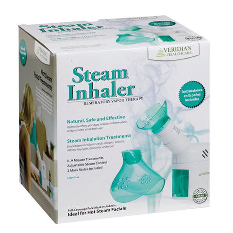 Steam Inhaler Veridian Healthcare Distilled Water Adult / Pediatric #11-525