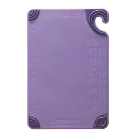 Cutting Board Allergen Saf-T-Zone™ Plastic 6 X 9 X 0.38 Inch #6015376