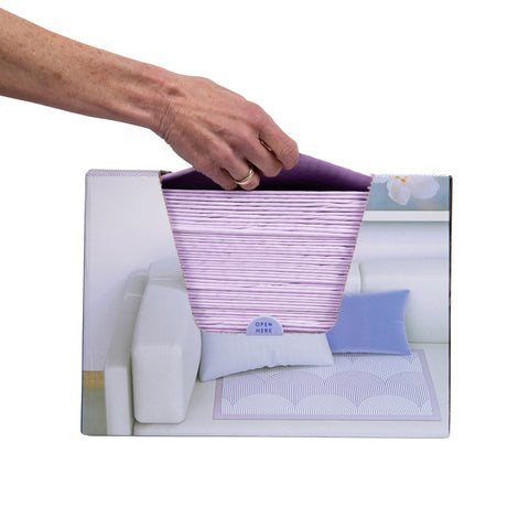 Disposable Underpad Flourish 24 X 36 Inch Fluff Light Absorbency #BINAUPPA025
