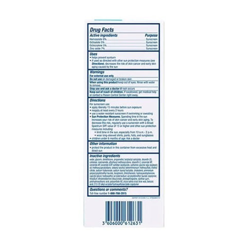 Facial Moisturizer with Sunscreen CeraVe® AM 3 oz. Bottle Unscented Lotion #60600061263