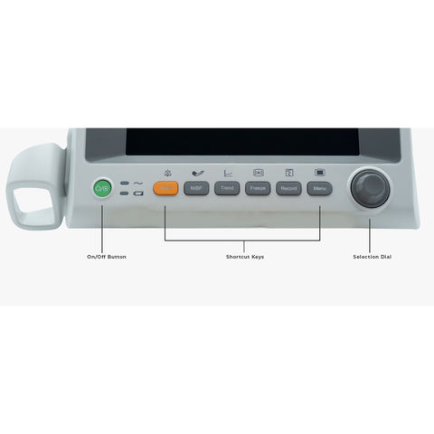 Patient Monitor Edan®iM SERIES Monitoring ECG, NIBP, SpO2 AC Power #IM50-G2_TOUCH_WIFI, 1 EACH