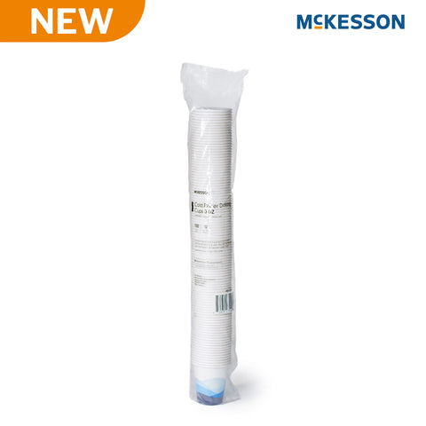 Drinking Cup McKesson 3 oz. Coated Paper Blue Mountain Print Disposable #PDC-CP3
