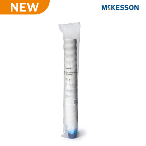 Drinking Cup McKesson 7 oz. Coated Paper Blue Mountain Print Disposable #PDC-CP7