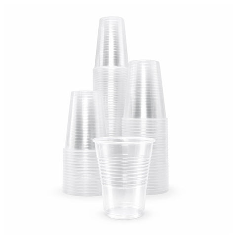 Drinking Cup Medd Max LLC 9 oz. Plastic Clear Disposable #PP.C09